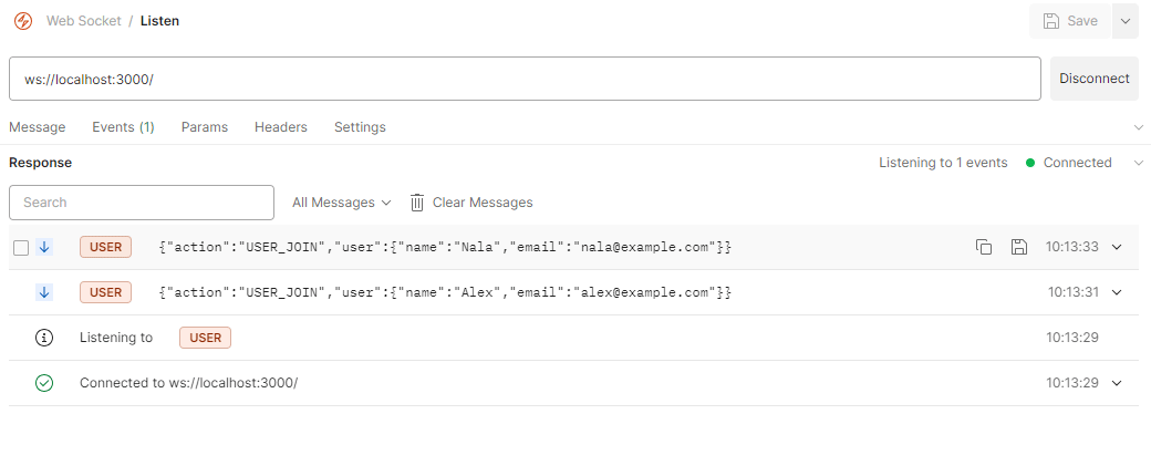 Postman Web Socket Example Postman-Web-Socket-Example