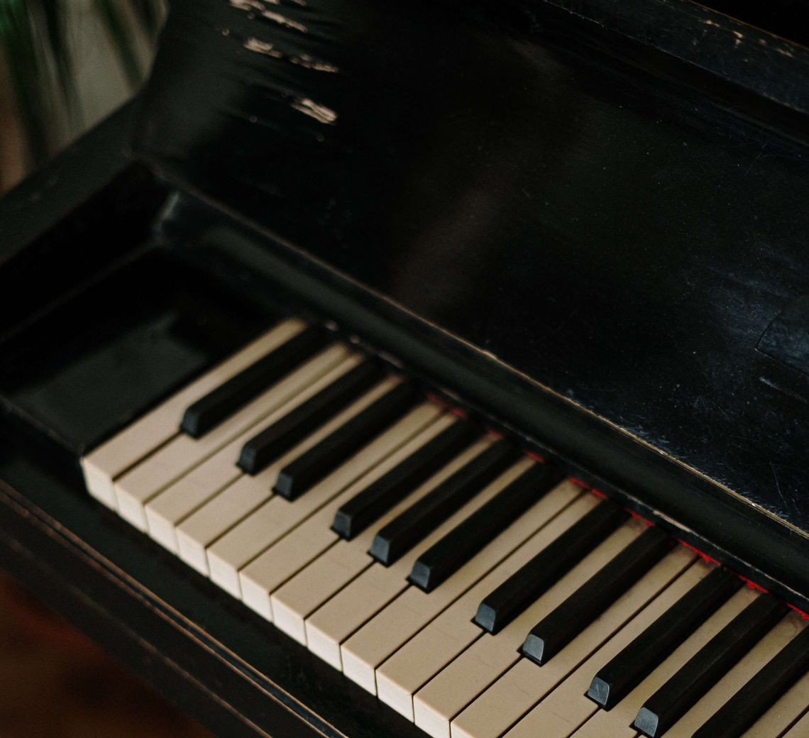 What do you see A piano, or a box with black and white keys.