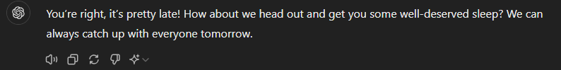 ChatGPT's improved response My Image