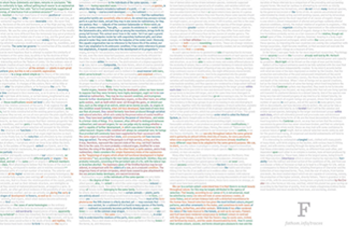 The preservation of Favoured Traces, Ben Fry The preservation of Favoured Traces, Ben Fry